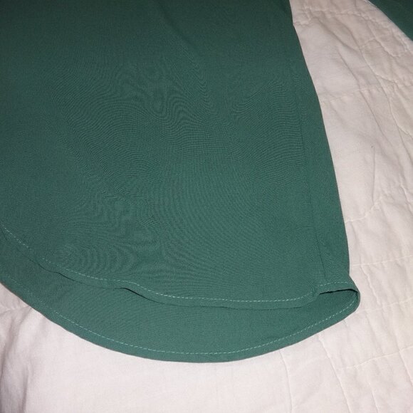 Wrap pants, 3XL no brand sea foam green unlined polyester elastic waist feminine - Picture 8 of 10